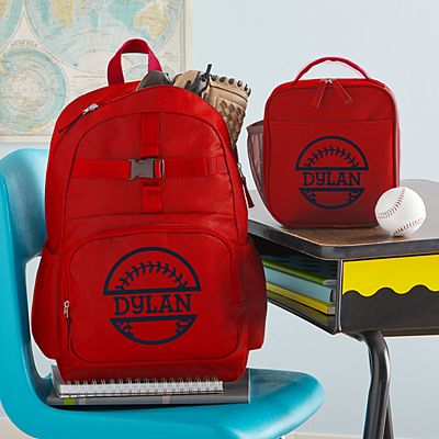 Recycle field Penmanship Personalized Backpacks | Personal Creations