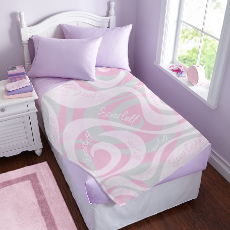 Swirly Fun Plush Blanket