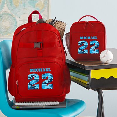Their Own Name Red Backpack Collection