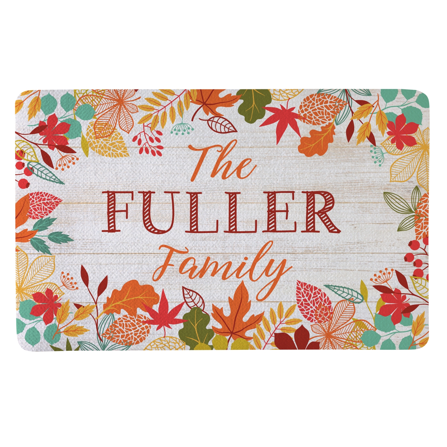 Autumn Blessings Doormat - 17x27