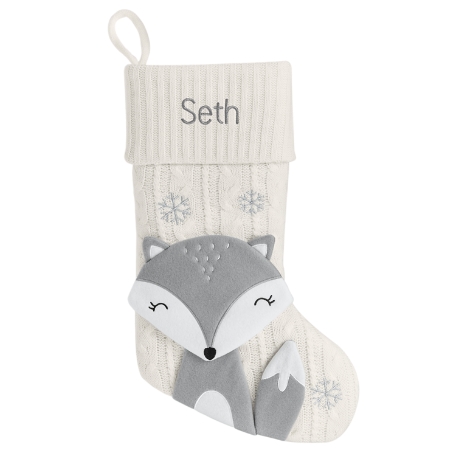 Christmas Critters Stocking - Fox