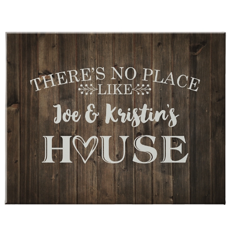 Our Favorite Place Canvas - Brown-16x20