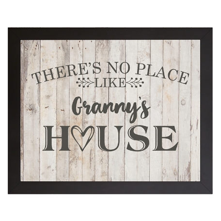 Our Favorite Place Framed Canvas - Light Gray - 16x20