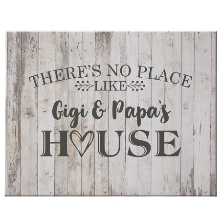 Our Favorite Place Canvas - Light Gray-16x20