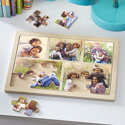 Picture Perfect Photo Collage Wooden Puzzle