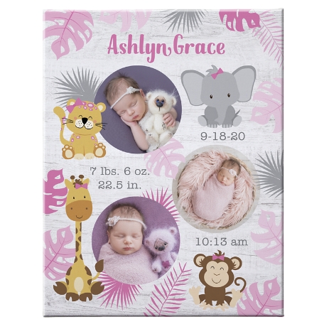 Special Day Photo Canvas - Pink 16x20