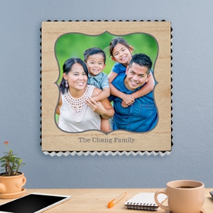 You're My Favorite Photo Metal Edge Wood Wall Art