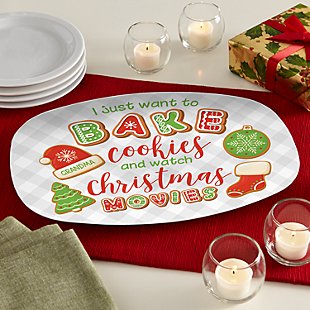 Bake Cookies and Watch Christmas Movies Platter