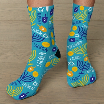 Hanukkah Socks