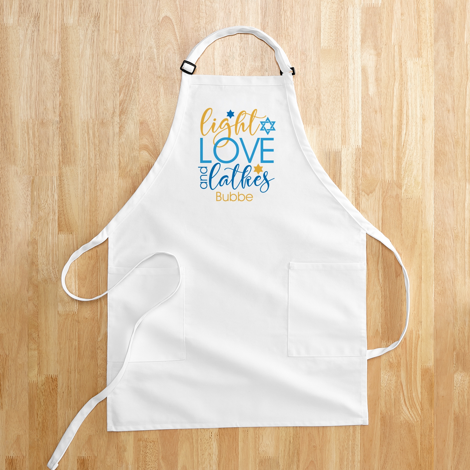 Light, Love and Latkes Hanukkah Apron