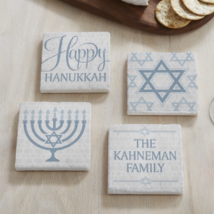 Happy Hanukkah Coasters