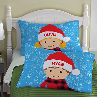 Just For Me Holiday Pillowcase