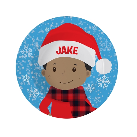 Just For Me Holiday Plate - Boy