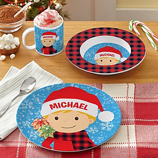Just For Me Holiday Tableware