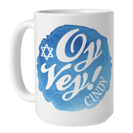Oy Vey! Hanukkah Mug-15oz