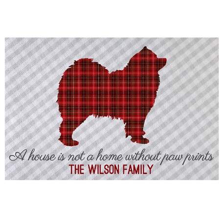 Perfectly Plaid Pet Doormat - 24x36