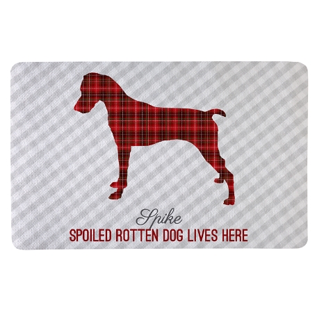 Perfectly Plaid Pet Doormat - 17x27