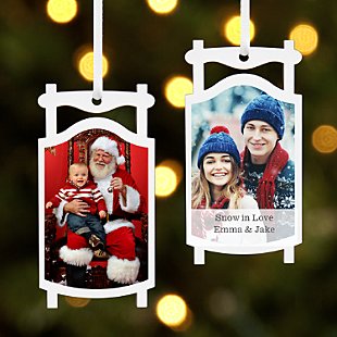 Picture Perfect Photo Sled Ornament