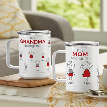 Family Belonging Insulated 15oz Mug