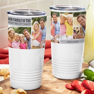 Memories Shared Insulated Photo Tumbler