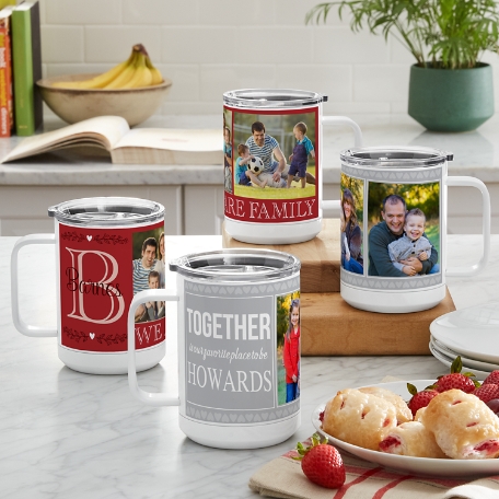 Photo Memory Collage Insulated 15 oz. Mug