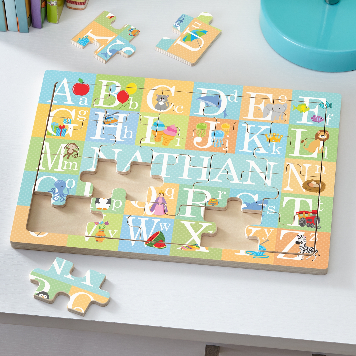 Alphabet Wooden Puzzle