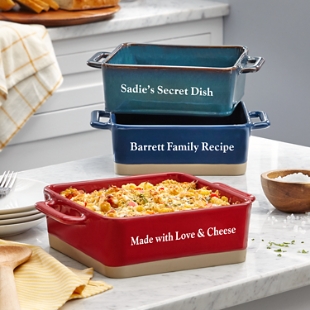 Personalized Recipe Casserole Dish, Add a Favorite Recipe to This 8x8  Baking Pan, Custom Engraved, Gift for Baker, Bridal Shower Gift 