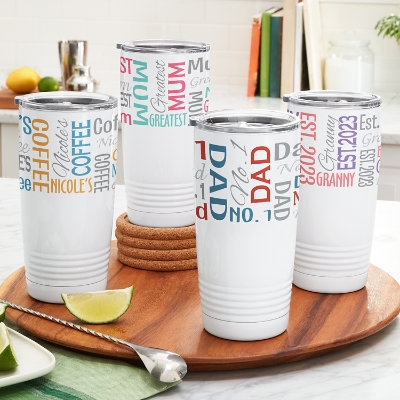 Make It Yours! Personalized Signature Insulated Tumbler