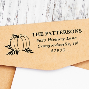 Autumn Pumpkin Self-Inking Stamp