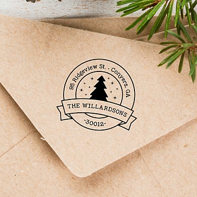 Merry Christmas Self-Inking Stamp 