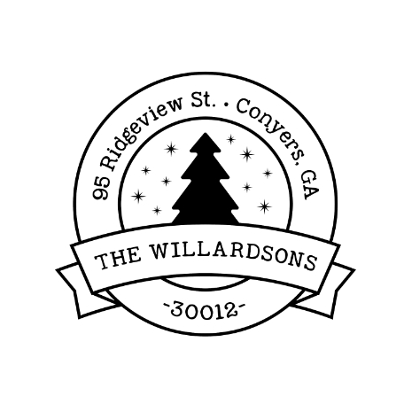 Merry Christmas Self-Inking Stamp