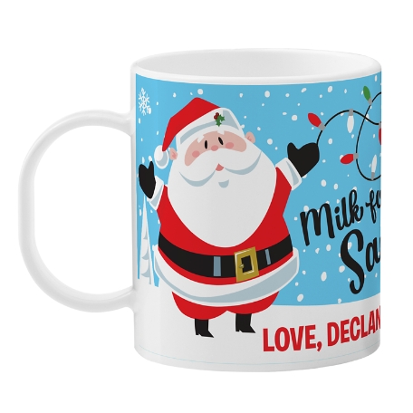 Jolly Santa Milk Mug