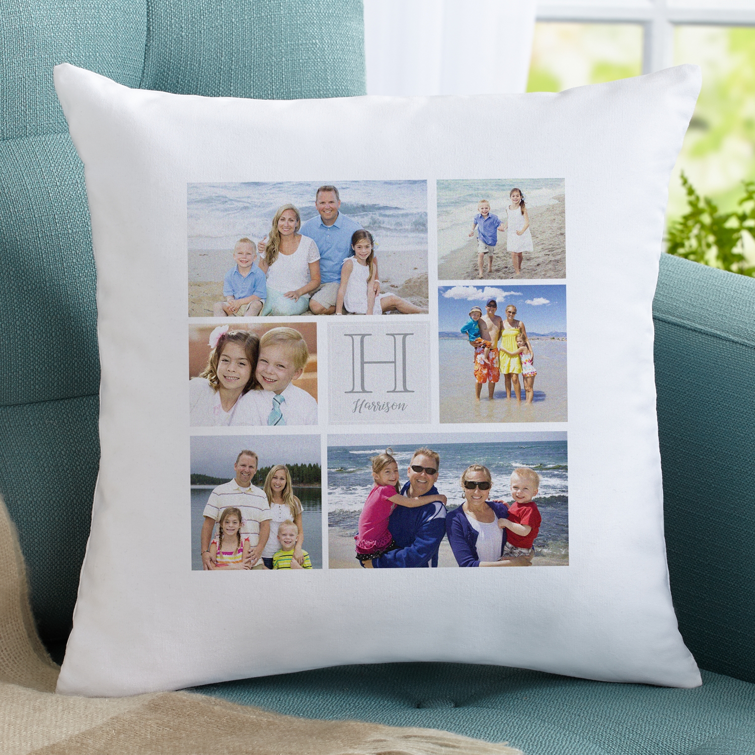 Best Times Photo Throw Pillow