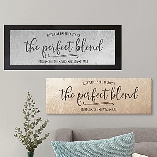 The Perfect Blend Canvas