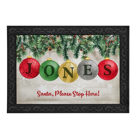 Classic Ornament Doormat with Holder - 24x36