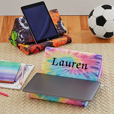 Whimsical Print Personalized Tablet & Laptop Cushion
