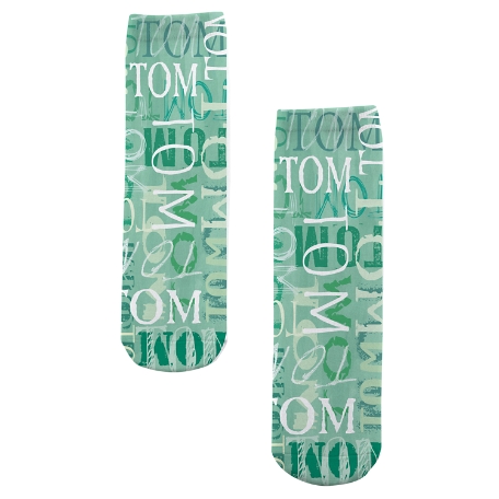Signature Style Socks - Green - Large