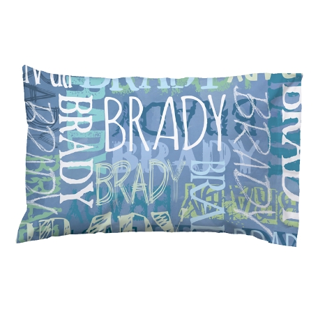 Signature Style Pillowcase - Blue