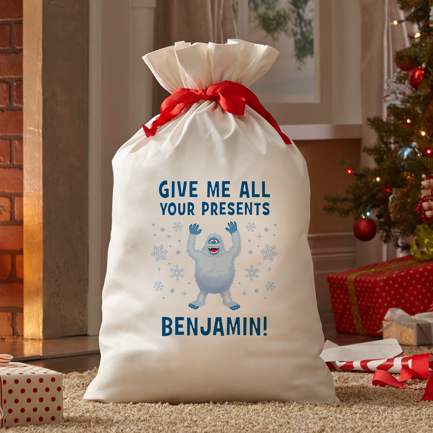 Rudolph® Bumble™ Give Me All Your Presents Oversized Gift Bag