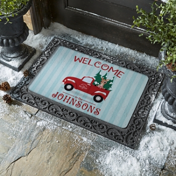 Rudolph® North Pole Delivery Doormat