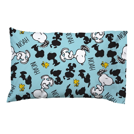 PEANUTS® All Over Snoopy™ Pillowcase - Blue