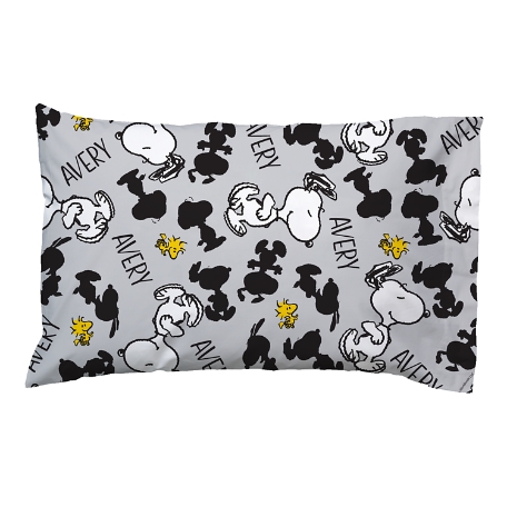 PEANUTS® All Over Snoopy™ Pillowcase - Gray