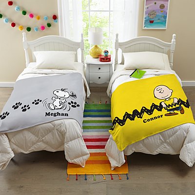PEANUTS® Character Collection Plush Blanket