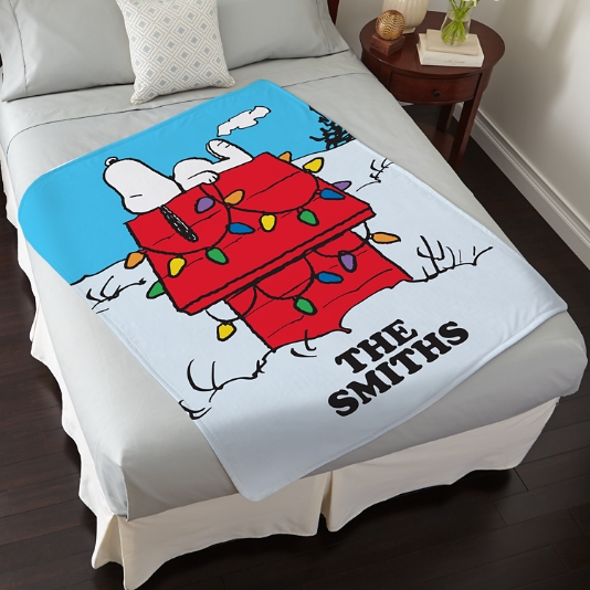 Queen size snoopy discount blanket