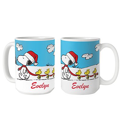 PEANUTS® Winter Fun Snoopy™ & Woodstock™ Mug-15oz