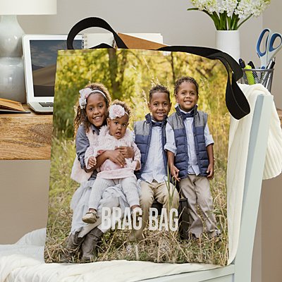 Any Message Photo Tote