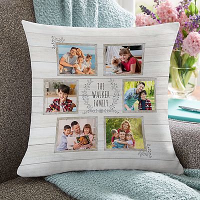 Family is Everything Photo Cushion