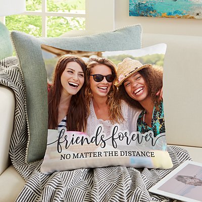Friends Forever Photo Cushion