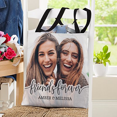 Friends Forever Photo Tote Bag