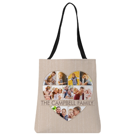 Have My Heart Photo Tote - Tan